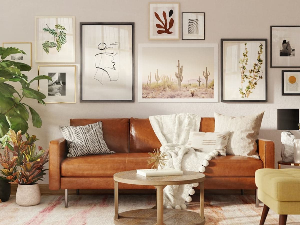 Warm Contemporary interior